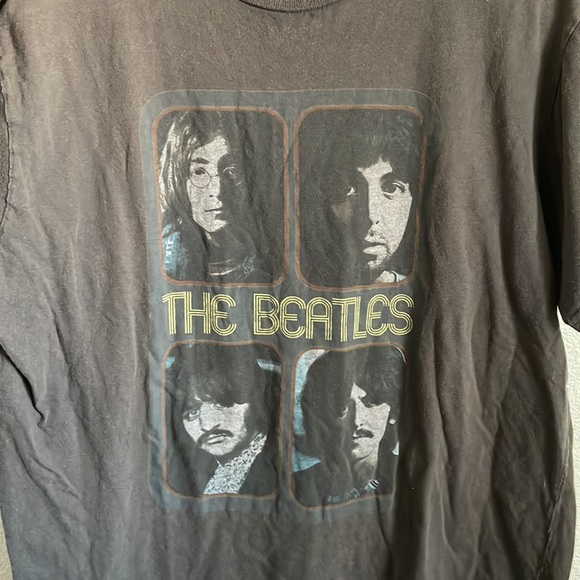 Mens Vintage The Beatles Graphic Tee Shirt - Picture 3 of 5